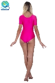 BODY DANZA IN LYCRA MEZZA MANICA FUCSIA DONNA